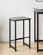 vidaXL Бар стол Сив Сонома 40 x 32 x 74 см Инженерна дървесина