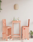 vidaXL Бар табуретки 2 бр 40x42x120 см дугласко дърво масив