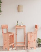 vidaXL Бар табуретки 2 бр 40x485x1155 см дугласко дърво масив