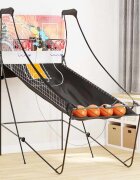 vidaXL Баскетболна аркадна машина с 4 топки за 2 играчи