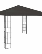 vidaXL Беседка 3х3 м антрацит