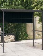 vidaXL Беседка с покрив 220x110x200 см антрацит