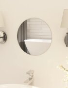 vidaXL Безрамково огледало кръгло 30 см стъкло