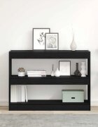 vidaXL Библиотека 2 нива 100 x 30 x 72 см Инженерна дървесина