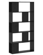 vidaXL Библиотека Черен дъб 805 x 235 x 1625 см PB
