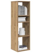 vidaXL Библиотека дъб артизан 34x31x112 см инженерно дърво