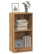 vidaXL Библиотека дъб артизан 40x24x76 см инженерно дърво