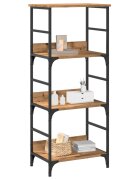 vidaXL Библиотека дъб артизан 50x33x1175 см инженерно дърво