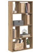 vidaXL Библиотека дъб артизан 60x20x1205 см инженерно дърво