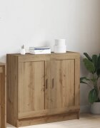 vidaXL Библиотека дъб артизан 825x305x80 см инженерно дърво