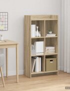 vidaXL Библиотека Дъб сонома 59 x 30 x 111 см Инженерна дървесина