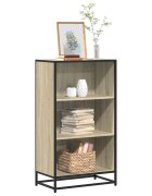 vidaXL Библиотека дъб сонома 60x35x1075 см ПДЧ