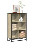 vidaXL Библиотека дъб сонома 655x33x1075 см инженерно дърво