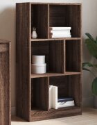 vidaXL Библиотека кафяв дъб 57x285x1075 см инженерно дърво
