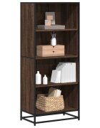 vidaXL Библиотека кафяв дъб 60x35x139 см инженерно дърво