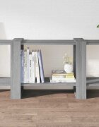 vidaXL Библиотека сив сонома 100x30x51 см инженерно дърво