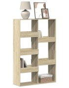 vidaXL Библиотека сонома дъб 100x33x1555 см инженерно дърво