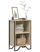 vidaXL Библиотека сонома дъб 50x31x745 см инженерно дърво