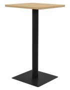 vidaXL Бистро маса дъбов цвят 70x70x107 см