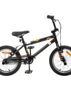 vidaXL BMX Велосипед 16 инча за 5-8 години Черно