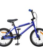 vidaXL BMX Велосипед 18 инча за 7-10 години Тъмен син