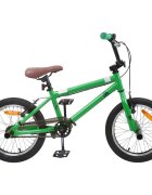 vidaXL BMX Велосипед 18 инча за 7-10 години Зелено