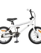 vidaXL BMX Велосипед 20 инча за деца над 9 години Бяло