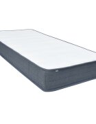 vidaXL Боксспринг матрак 90x190x20 см със средна мекота плат