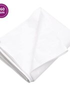 vidaXL Брезент 260 г/м² 4x5 м бял HDPE