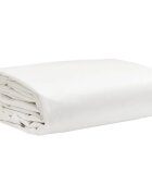 vidaXL Брезент бял 5x5 м 650 г/м²