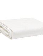 vidaXL Брезент бял 5x6 м 650 г/м²