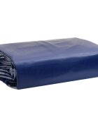 vidaXL Брезент син 4x7 м 650 г/м²