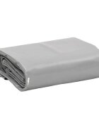 vidaXL Брезент сив 4x6 м 650 г/м²