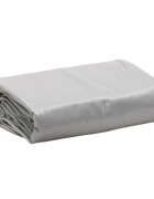 vidaXL Брезент сив 5x5 м 650 г/м²