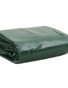 vidaXL Брезент зелен 3x6 м 650 г/м²