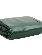 vidaXL Брезент зелен 5x6 м 650 г/м²