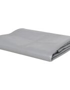 vidaXL Брезентово платнище 650 гр/м² 6x8 м сиво