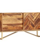 vidaXL Бюфет 118x30x60 см акациево дърво масив