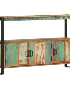 vidaXL Бюфет 120x30x75 см регенерирано дърво масив
