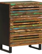 vidaXL Бюфет 60x34x75 см акациево дърво масив