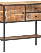 vidaXL Бюфет 85x30x80 см грубо мангово дърво