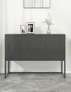 vidaXL Бюфет антрацит 105x35x75 см стомана