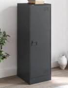vidaXL Бюфет антрацит 345x39x107 см стомана