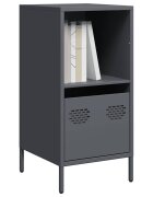 vidaXL Бюфет антрацит 35x39x735 см студеновалцувана стомана
