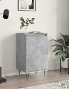 vidaXL Бюфет бетонно сив 40x35x70 см инженерно дърво
