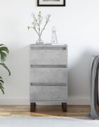 vidaXL Бюфет бетонно сив 40x35x70 см инженерно дърво