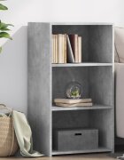 vidaXL Бюфет бетонно сив 50x41x93 см инженерно дърво