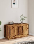 vidaXL Бюфет cтаро дърво 102x35x55 см инженерно дърво