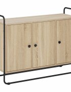 vidaXL Бюфет Дъб сонома 102 x 35 x 75 см Обработено дърво