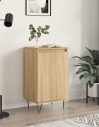 vidaXL Бюфет дъб сонома 40x35x70 см инженерно дърво